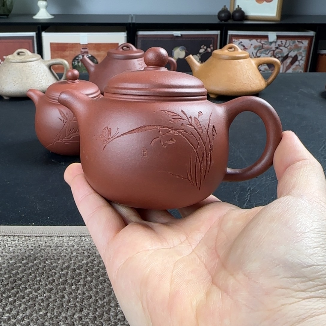 紫砂茶壶微瑕匏尊