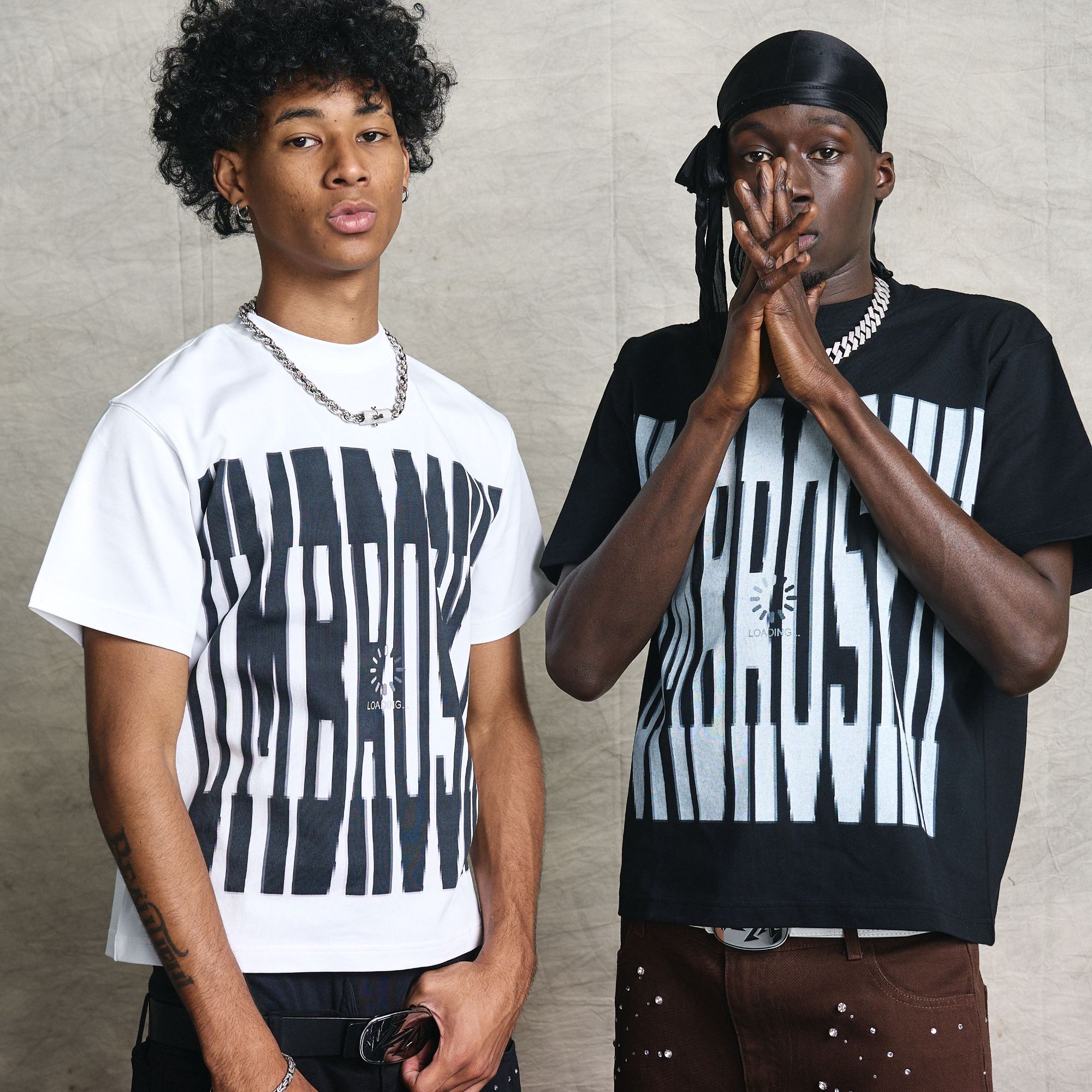 【VAKA TYPESHYT】UMBROSKII 2马赛克像素数码印花短袖t男女同款