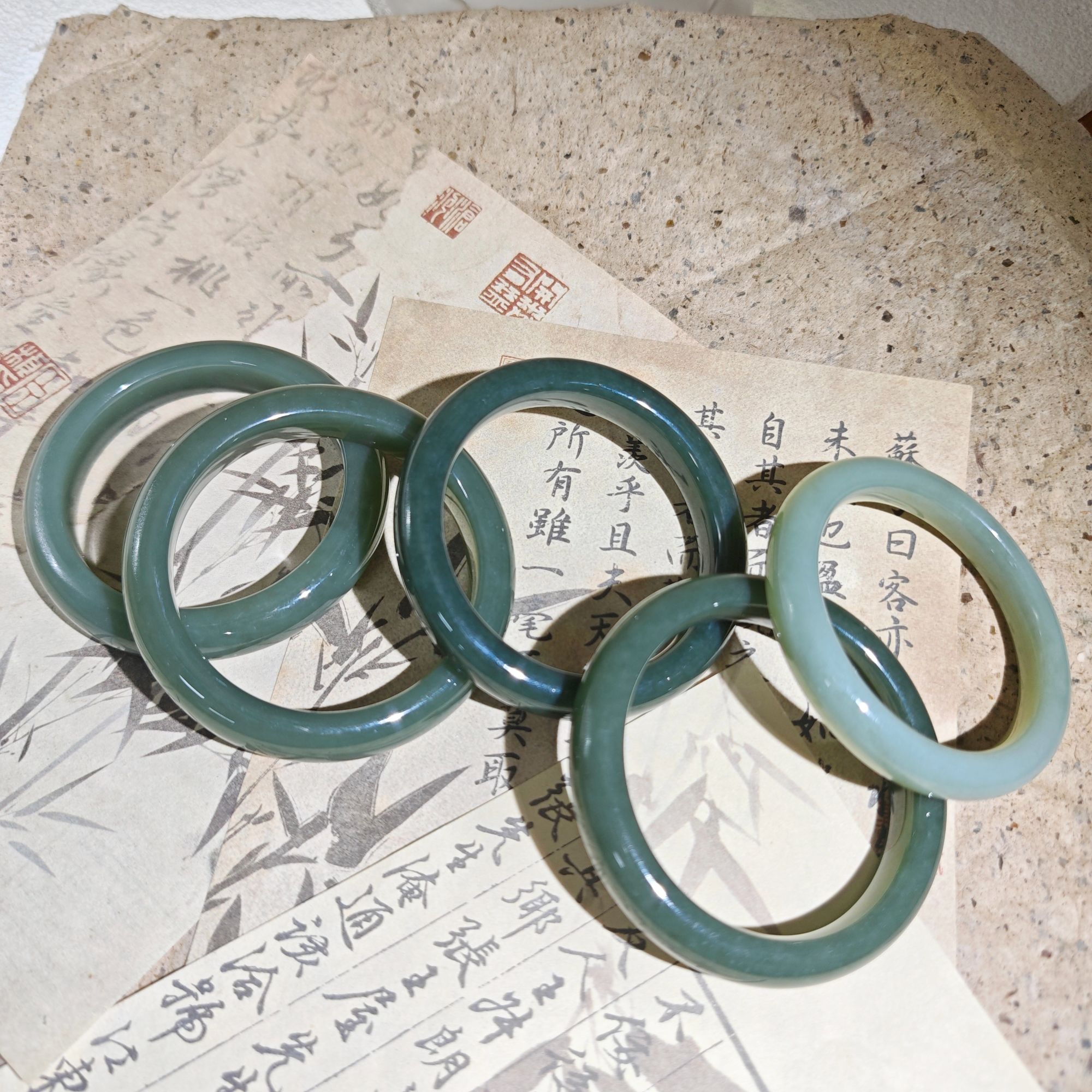 天然和田玉手镯 多样性发货 拍一发一 H154