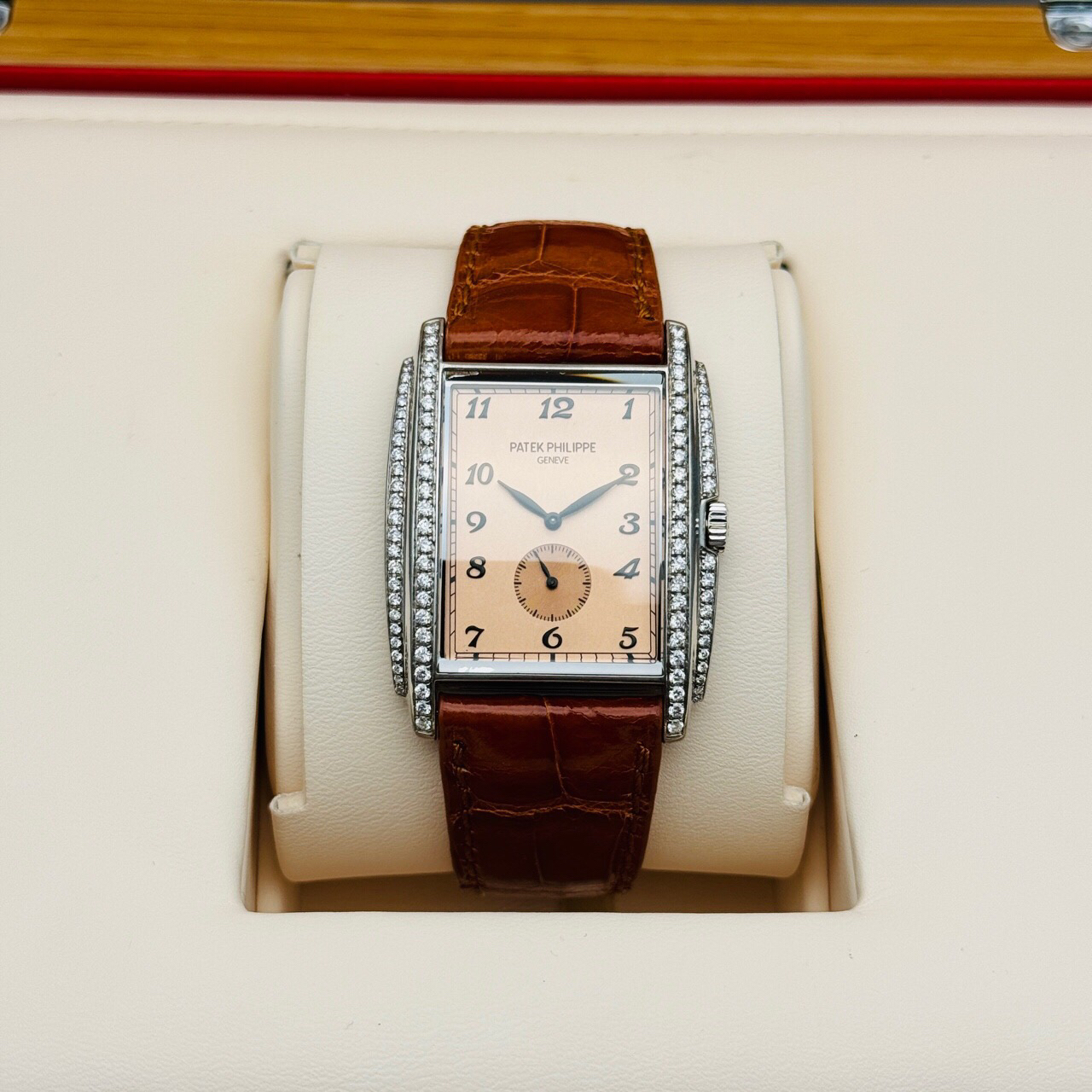 95新 Patek Philippe/百达翡丽 百达翡丽 5124G-001手动机械