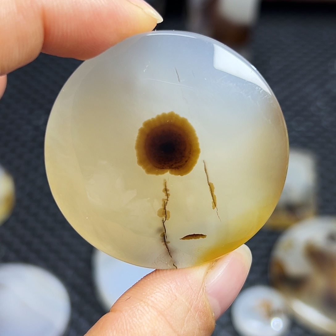 海***洋玛瑙/玉髓未镶嵌珠宝半成品