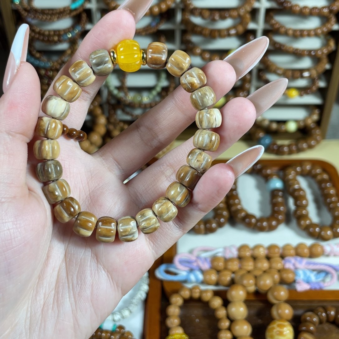 精品库克妖花南瓜珠