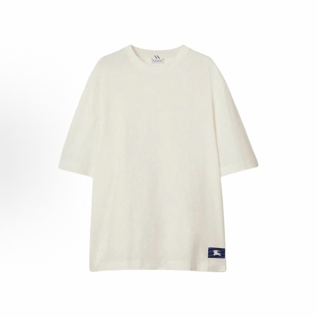 未使用 BURBERRY/博柏利 纯色圆领套头短袖T恤
