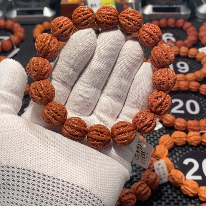 文玩核桃手串用****5核桃手串1.7尺寸全品
