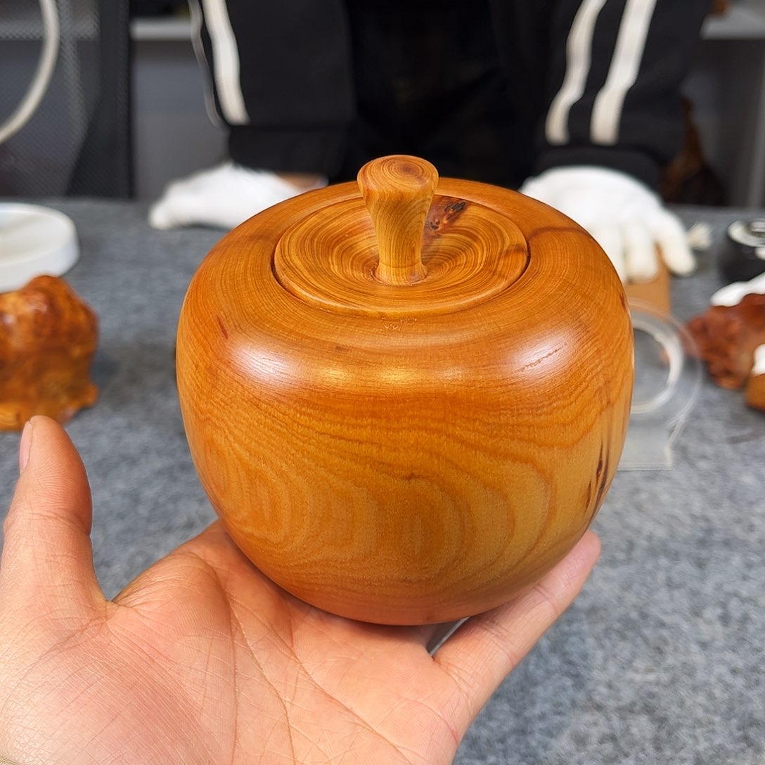 柏木（崖柏）精品茶叶罐