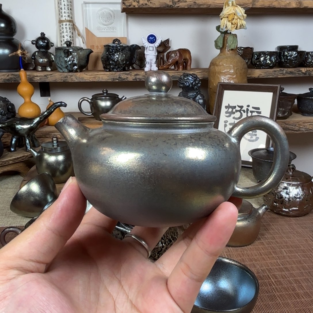 壶建水紫陶三木柴烧160cc