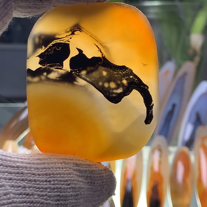 未镶嵌玛瑙/玉髓珠宝半成品115