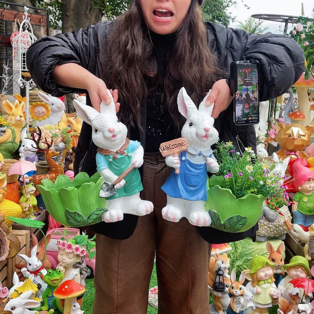 【闪购商品】无铅玻璃花园摆件&002&