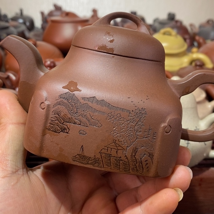 紫砂茶壶精工制作