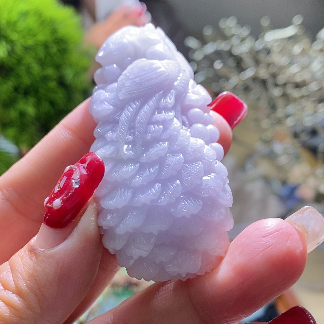 【闪购商品】翡翠颈饰未镶嵌凤凰