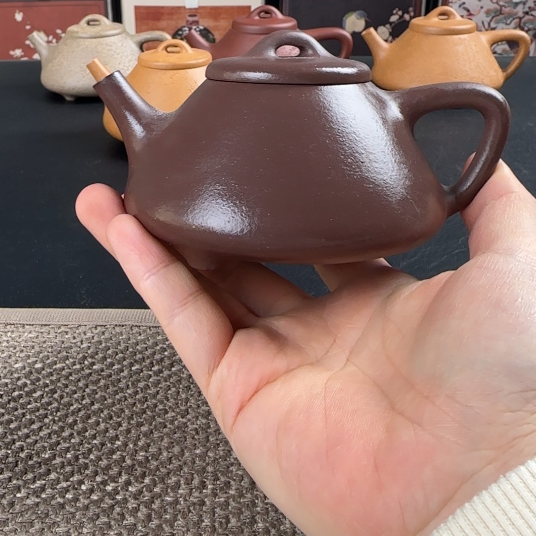 紫砂茶壶微瑕子冶