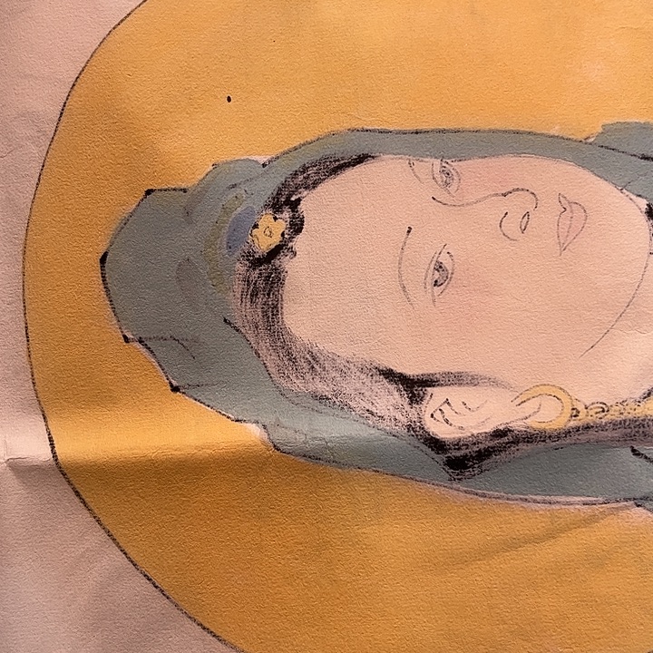 竖款嘉恩（精品高端工艺家居画）