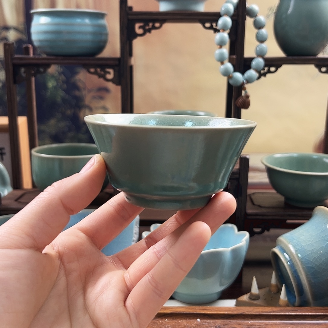 仿古青绿纯手杯福利价