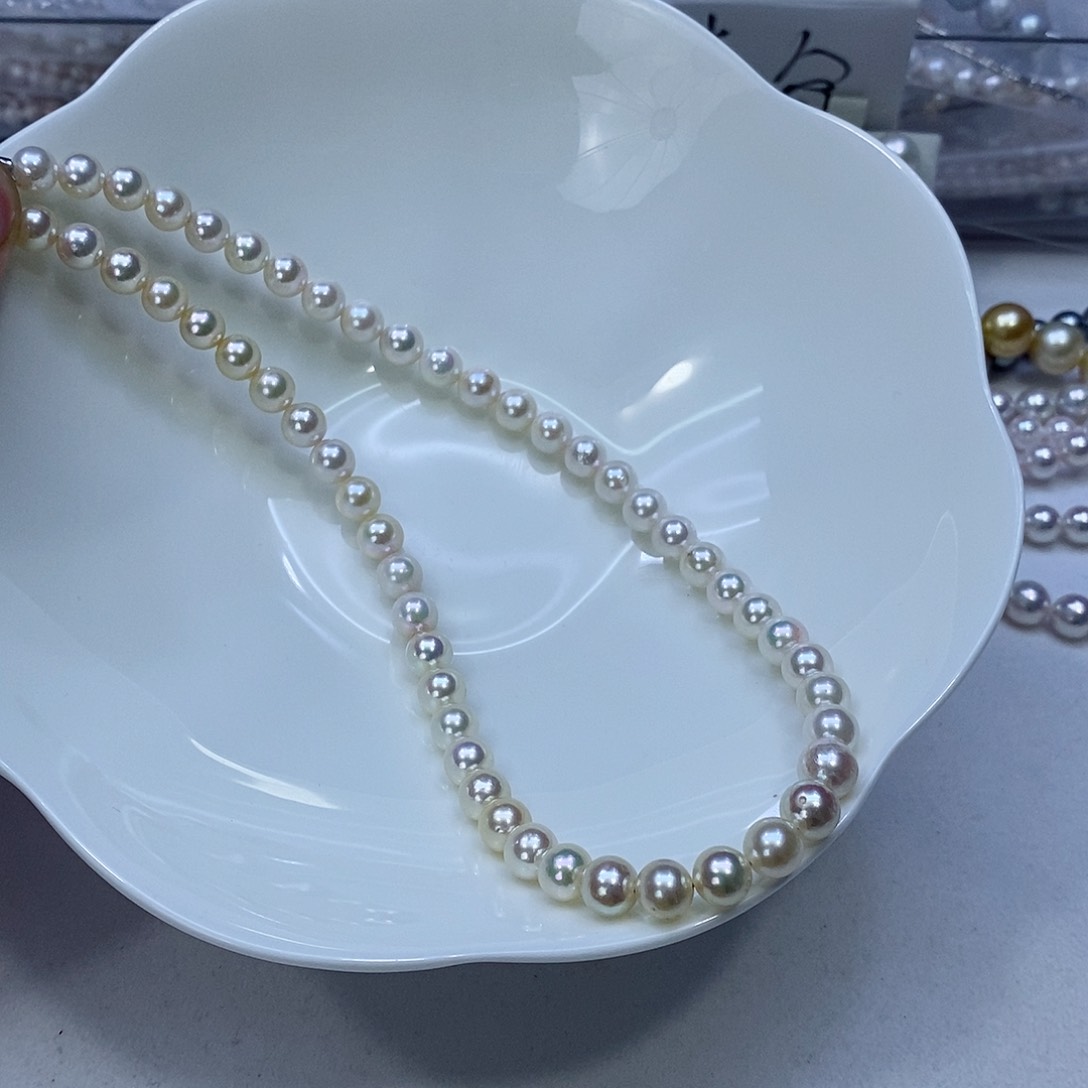 海水珍珠颈饰银S925镶嵌