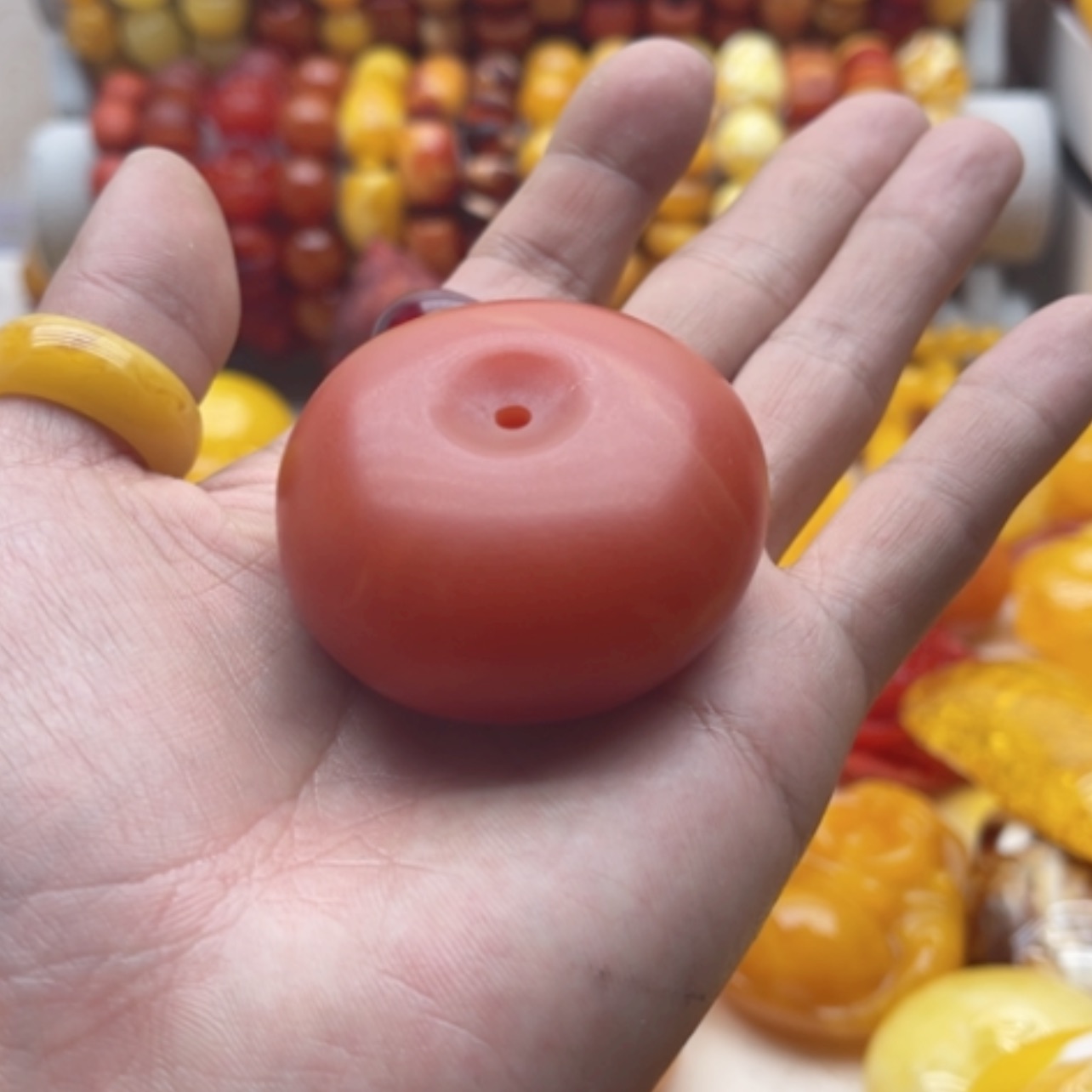 【闪购商品】蜜蜡项链未镶嵌蜜蜡项链平安扣