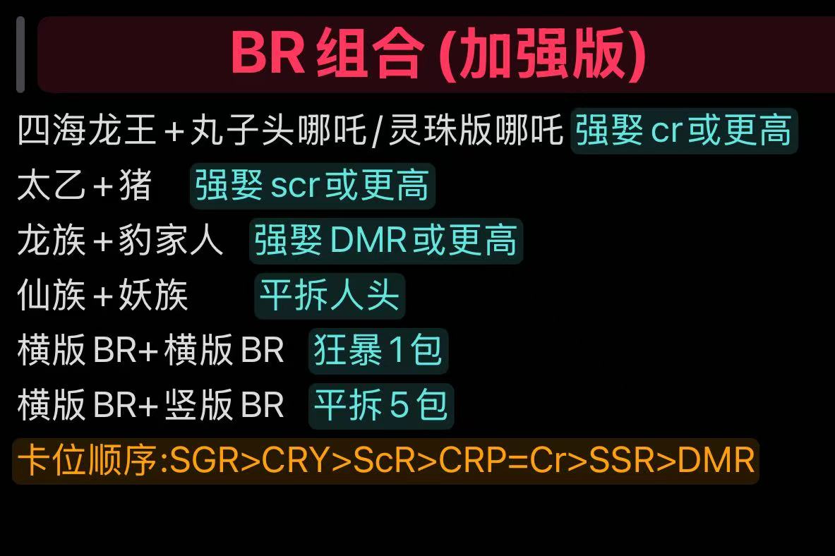 卡游【BR组合 超容易得吃版！ 】哪吒之魔童闹海灵焰包第三弹 代拆