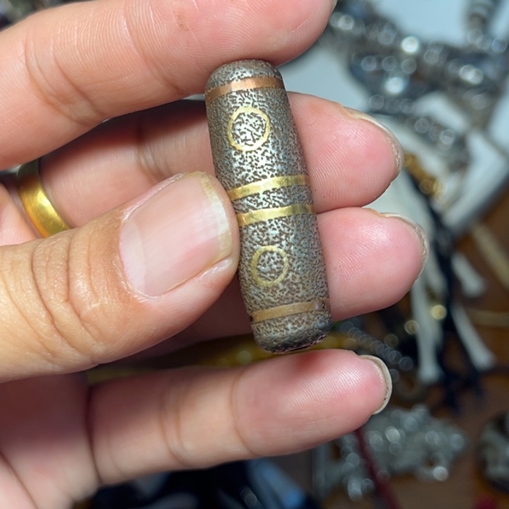 铜星月菩提吊坠项链