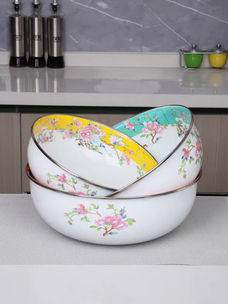 加厚搪资和面花盆