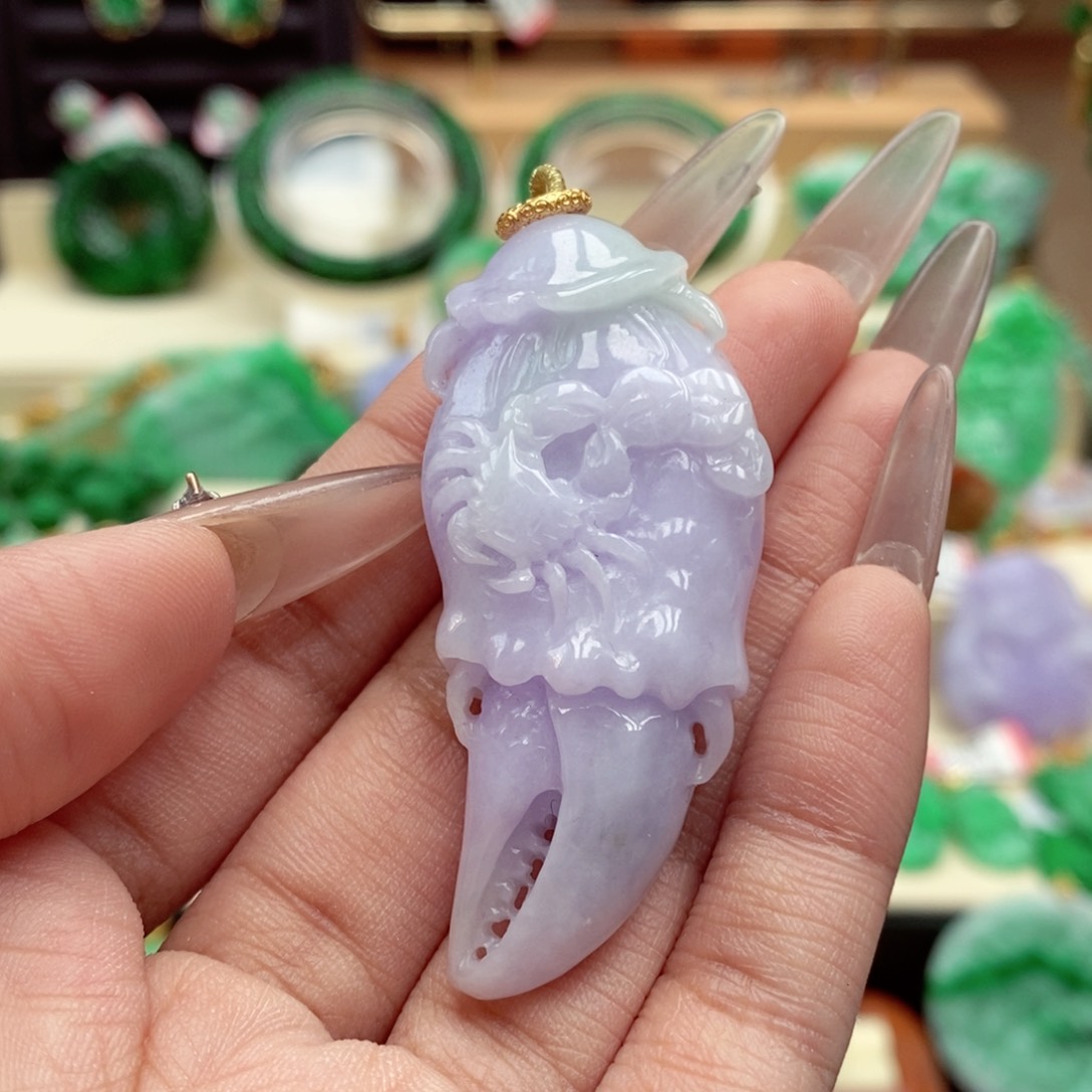 颈饰未镶嵌翡翠翡翠吊坠