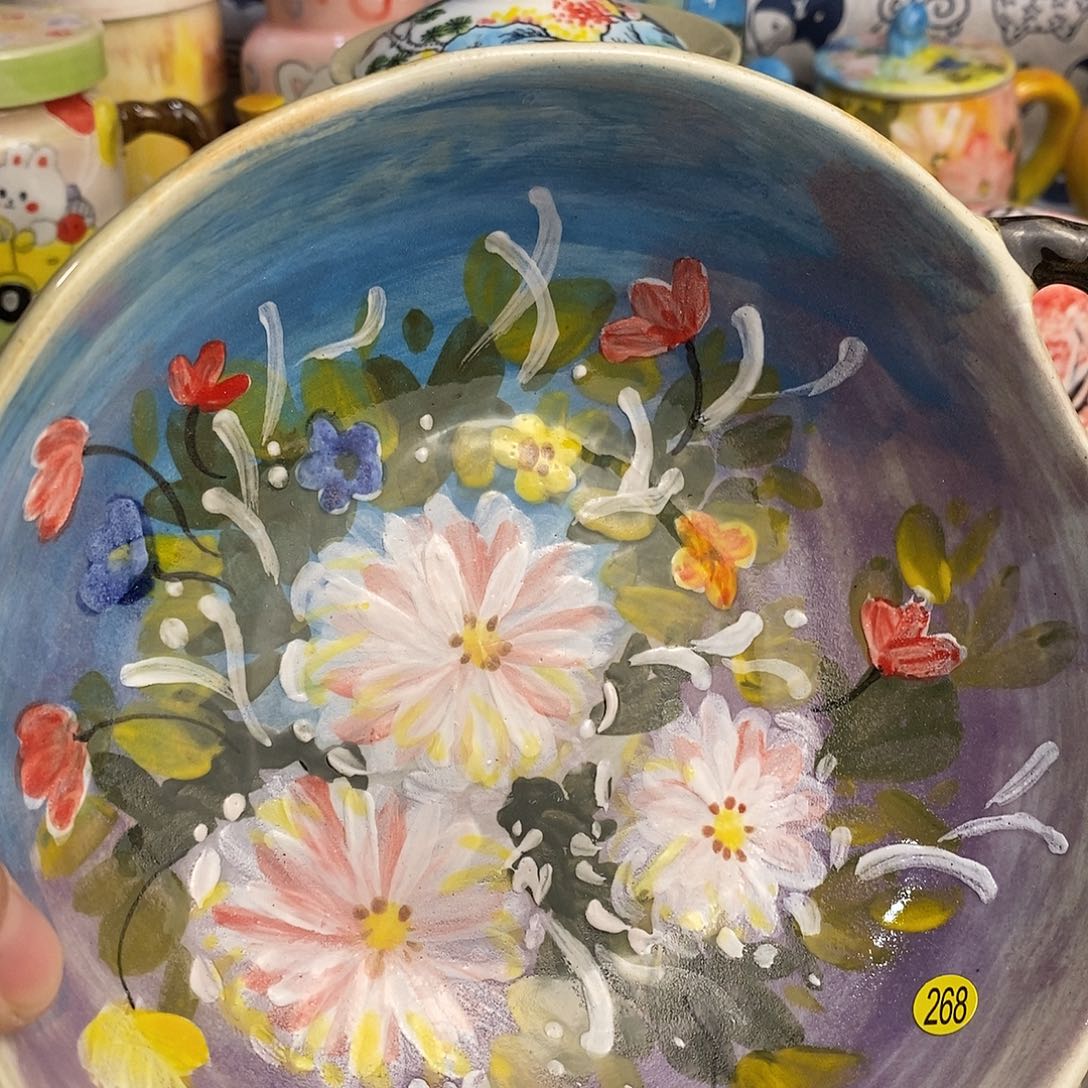 瓷片手绘陶瓷福利多多