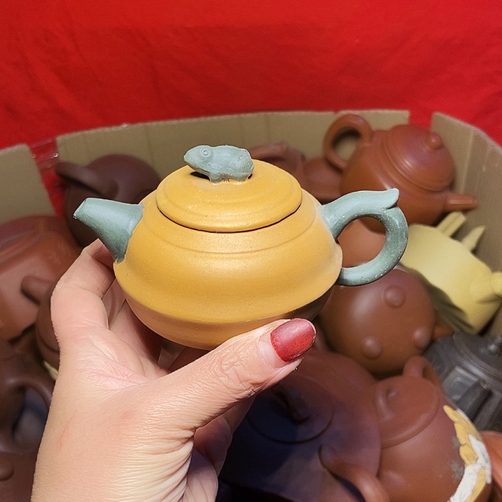 全手工制作宜兴紫砂茶壶