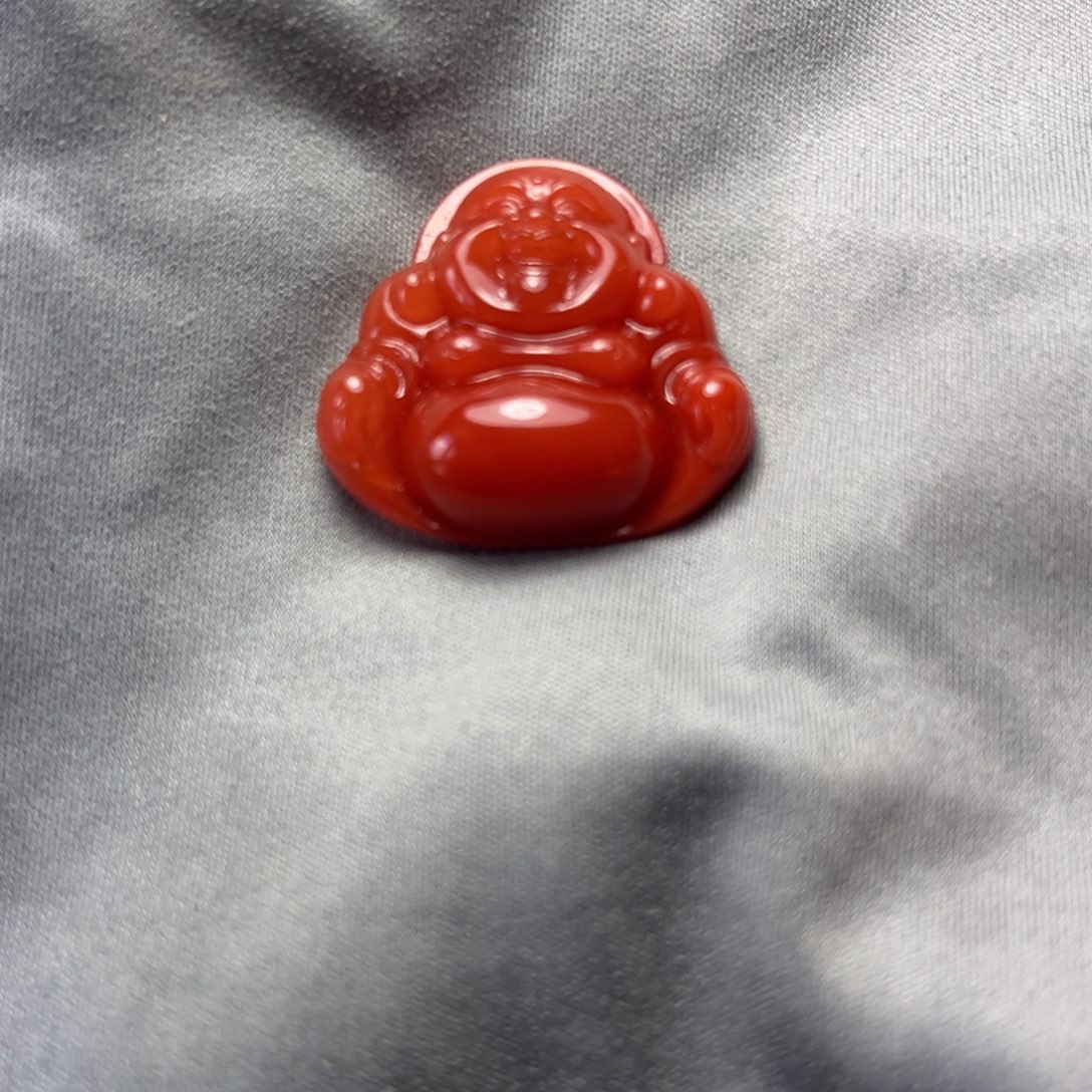 南红玛瑙挂件未镶嵌春**开