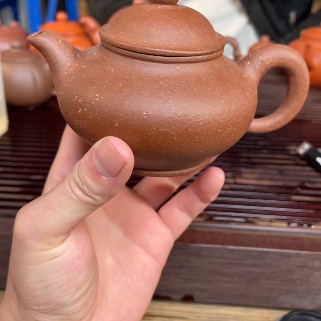 紫砂茶壶宜兴原矿