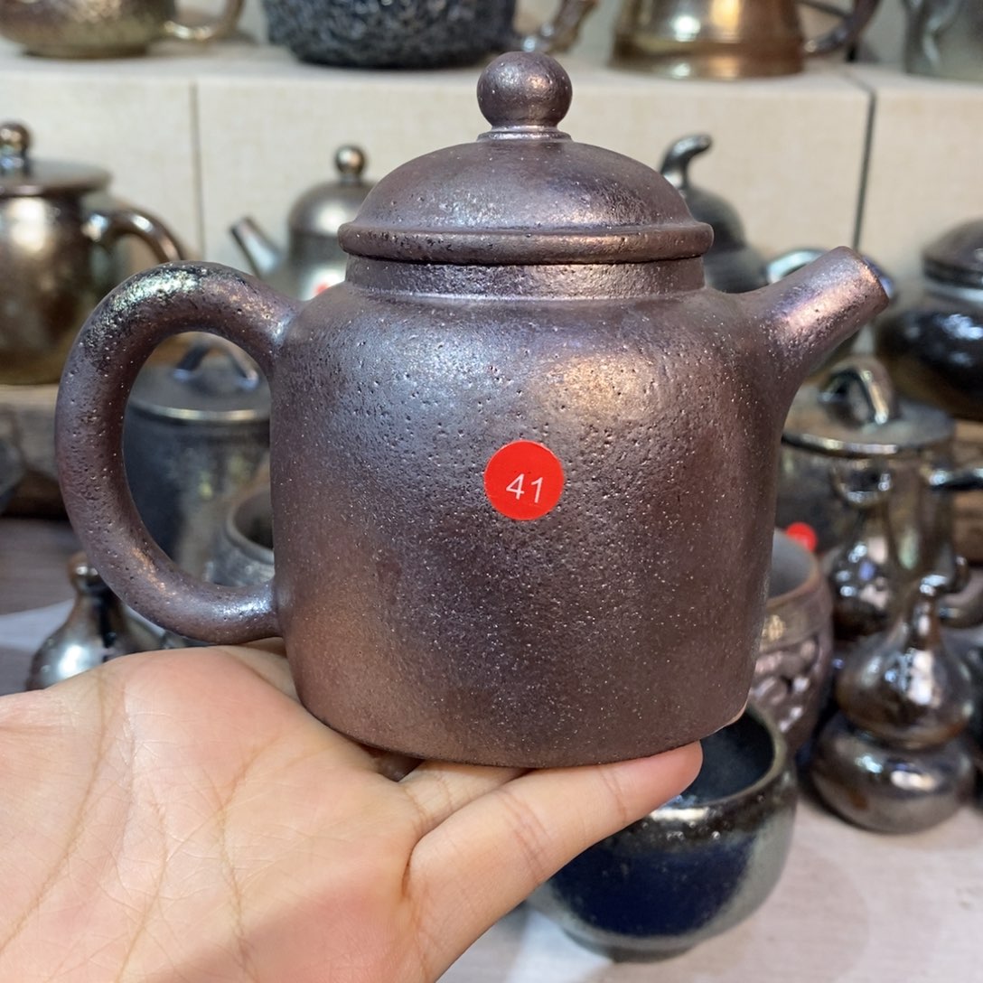 云南建水紫陶柴烧微瑕特价壶