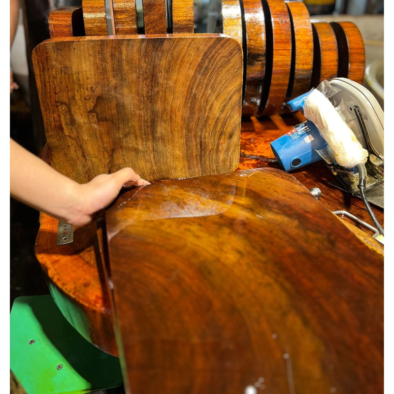 耐刻方板根料大花梨木菜板免保养实木家用菜板铁木菜板送十双筷子