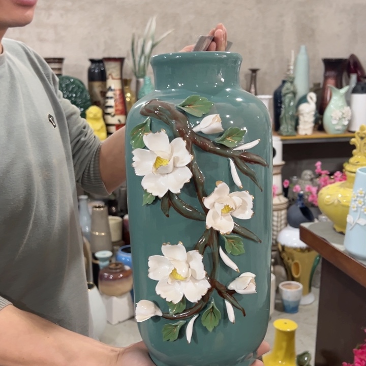 瓶高36口9公分微瑕捡漏