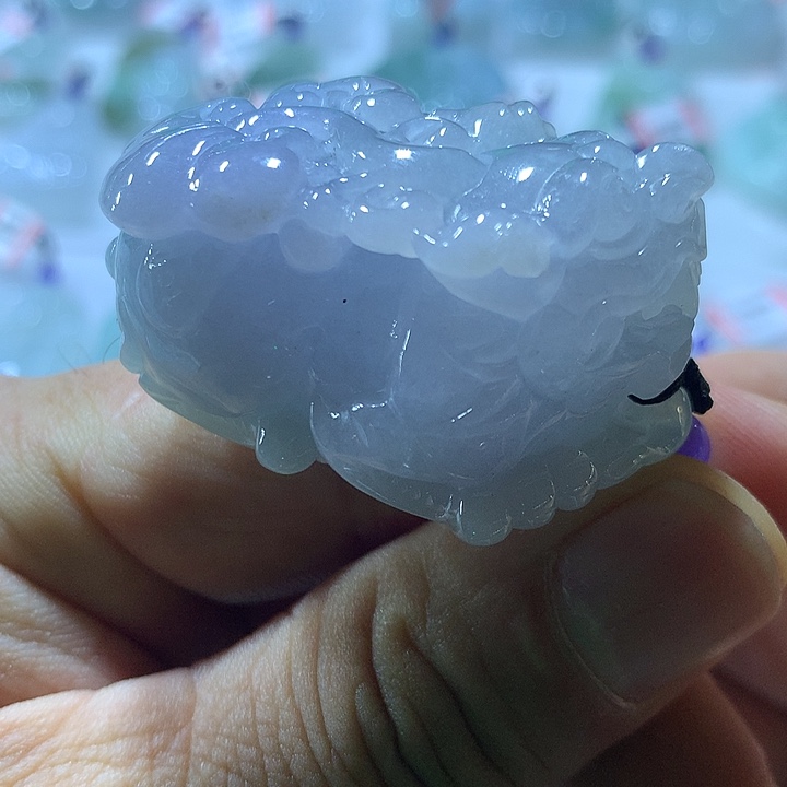 翡翠未镶嵌颈饰天然翡翠A货吊坠
