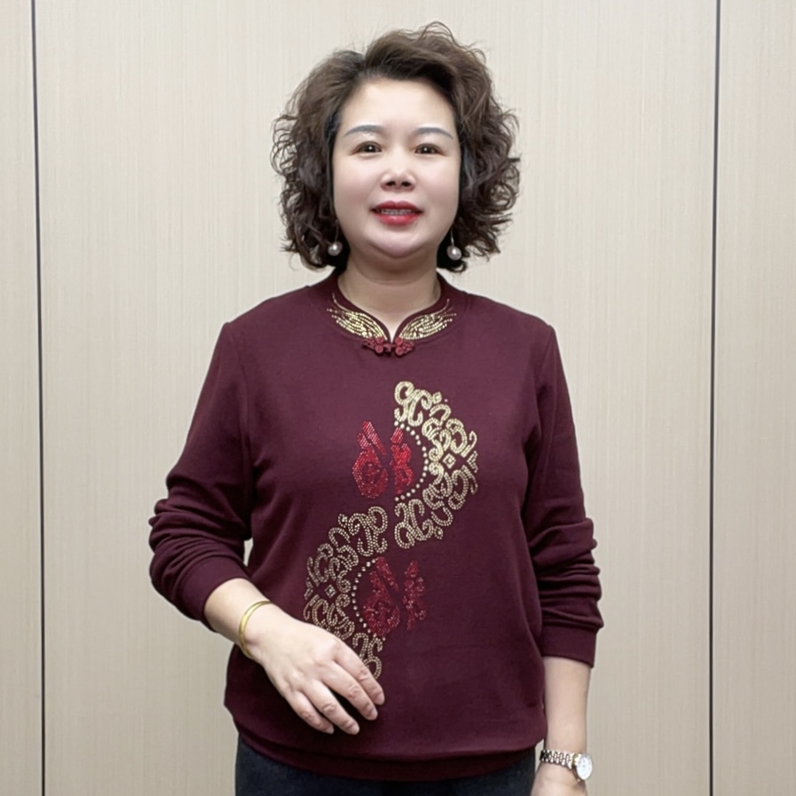 2025冬季气质双面绒妈妈装减龄百搭洋气中老年弹力打底衫