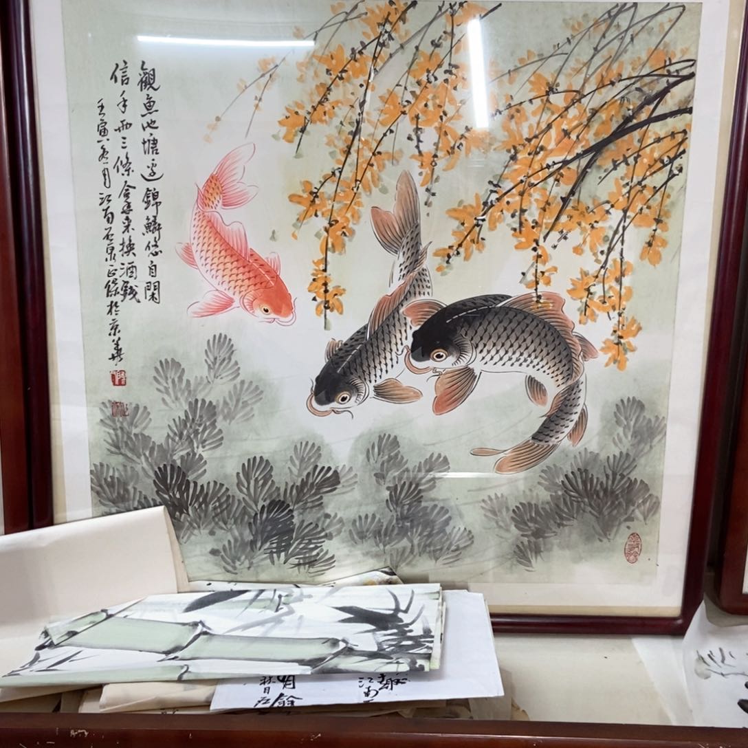 国画陈正保手绘国画