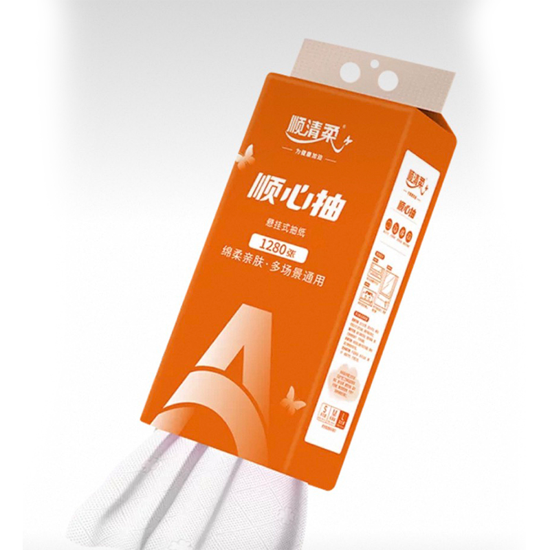 顺清柔悬挂式抽纸 320抽