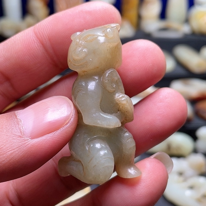 和田玉挂件未镶嵌