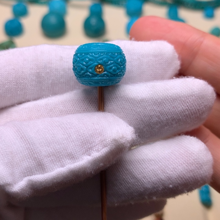 绿松石云纹15.2未镶嵌