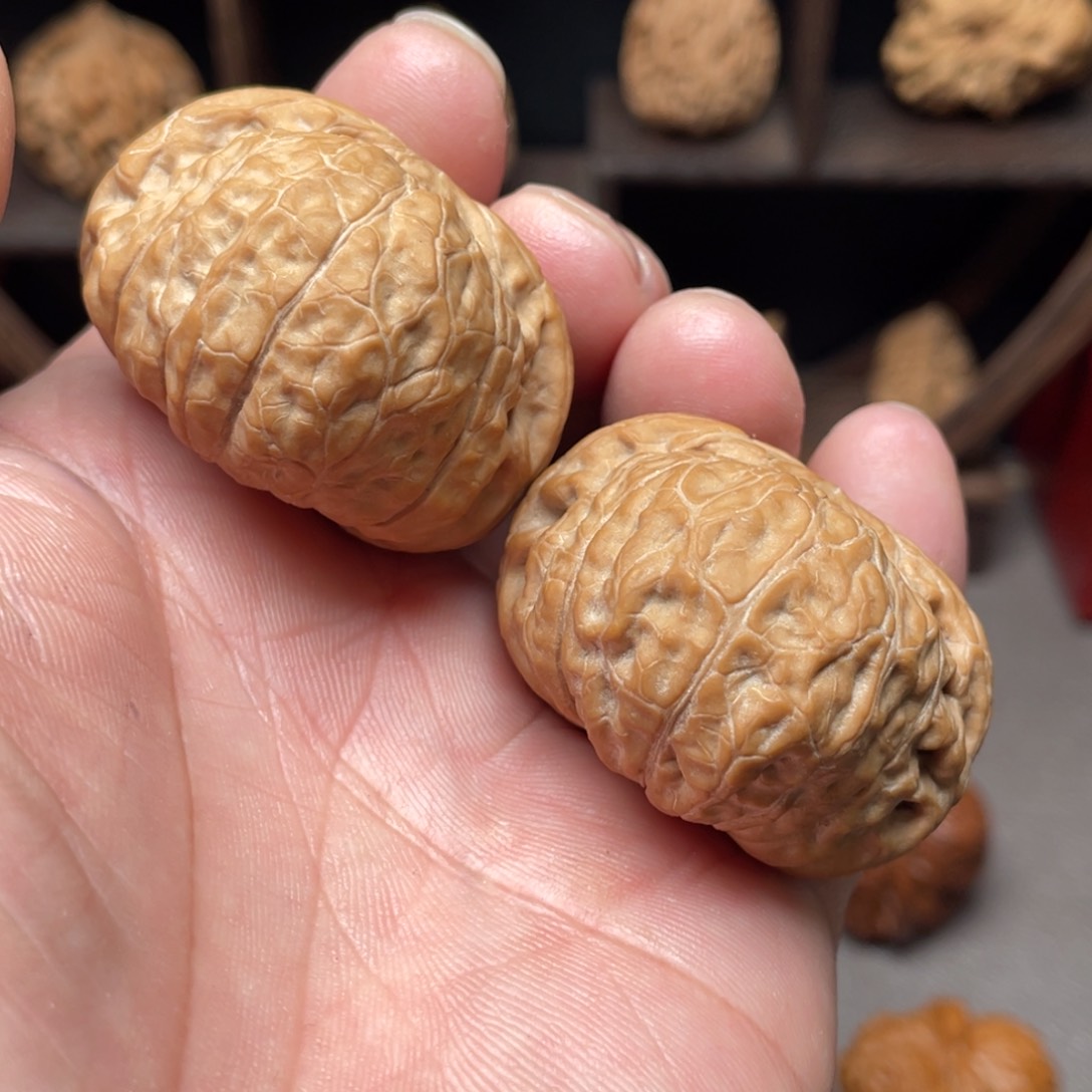 桃核把件42全品南瓜墩