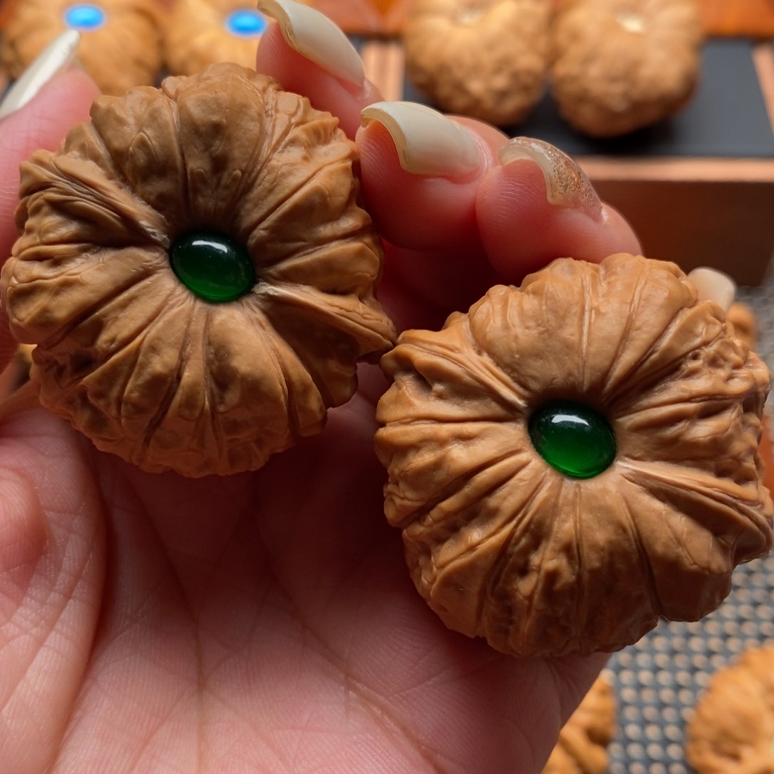 文玩核桃把件43尺寸南瓜吨