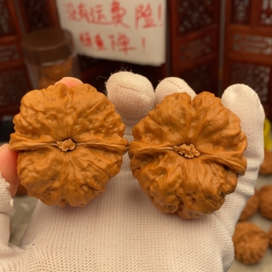 文玩核桃吊坠自*渡43蛤蟆头