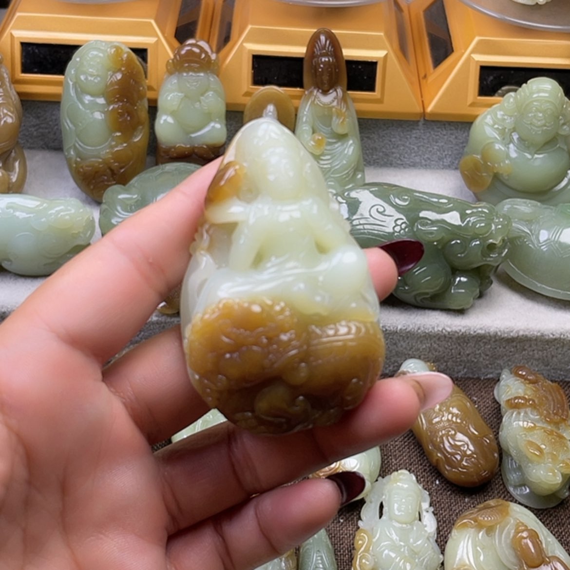 【闪购商品】和田玉挂件未镶嵌