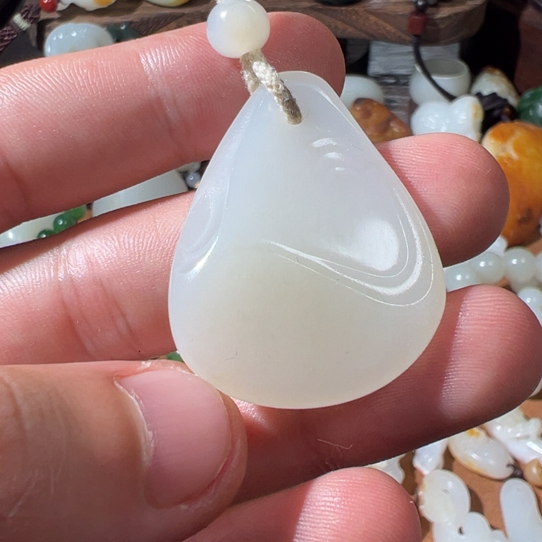 和田玉（子料）未镶嵌颈饰