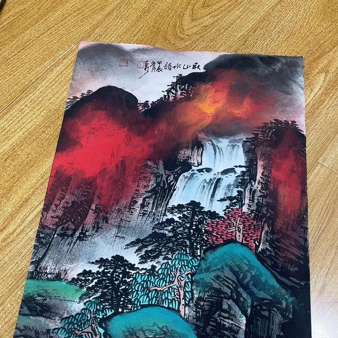 姜奇老师山水作品