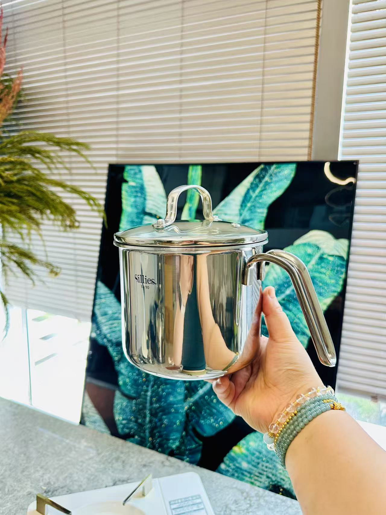 希力14口径7层奶锅 微瑕