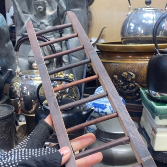 蜜安罐瓷香炉锡茶则