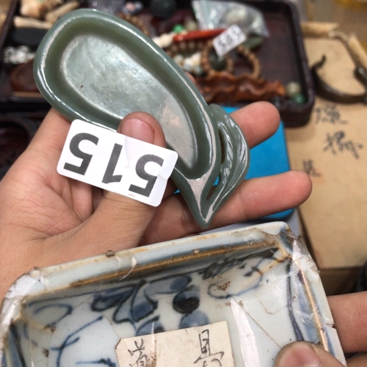 陶瓷孤品单件车里拍