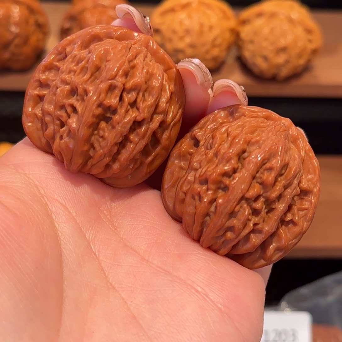 桃核吊坠四座楼38 精品1124