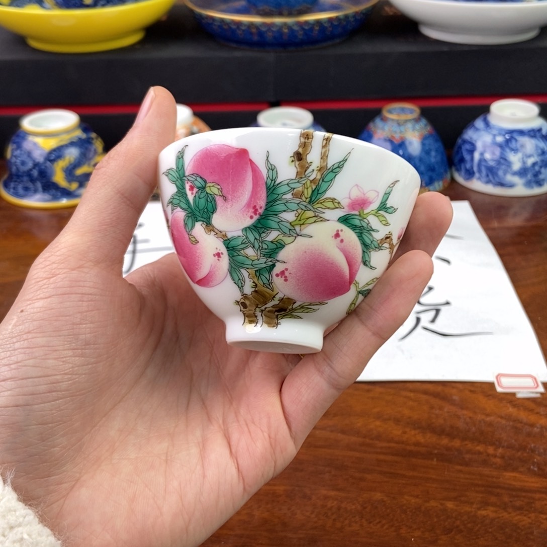 杯景德镇手绘陶瓷艺术