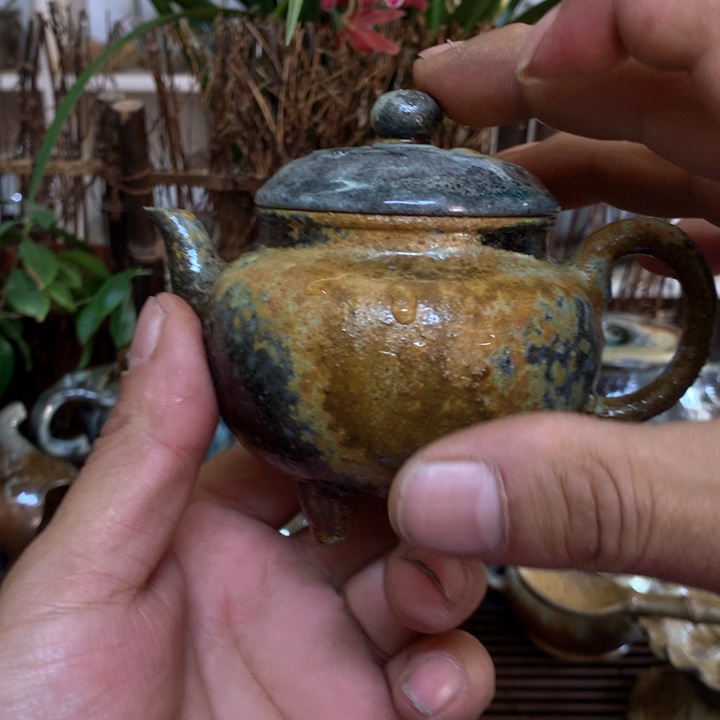 紫砂茶壶纯自然高温裸柴烧