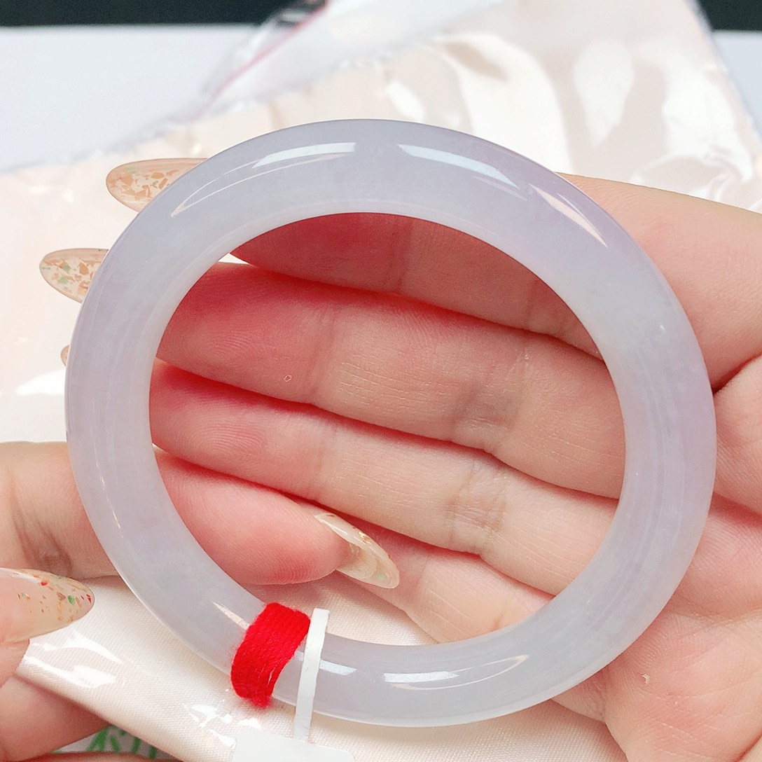 翡翠未镶嵌手镯抖音353