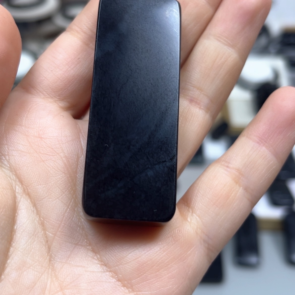 【闪购商品】和田玉（墨玉）小长条40克左右未镶嵌